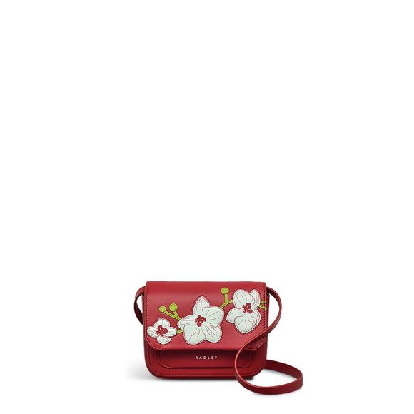 London Lunar New Years Mini Leather Flapover Crossbody Bag :^) - Picture 1 of 6